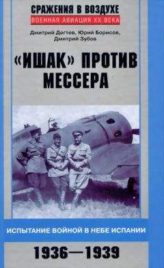 Дмитрий Дегтев - «Ишак» против мессера. Испытание войной в небе Испании 1936-1939