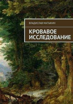 Владислав Матыкин - Кровавое исследование