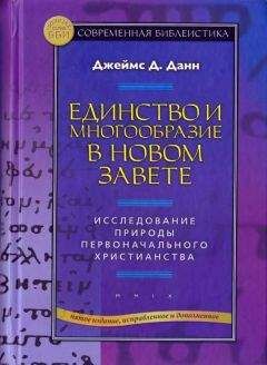 Джеймс Данн - Единство и многообразие в Новом Завете Исследование природы первоначального христианства