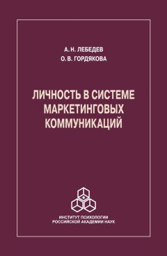 Ольга Гордякова - Личность в системе маркетинговых коммуникаций