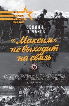 Овидий Горчаков - «Максим» не выходит на связь