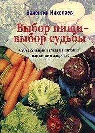Валентин Николаев - Выбор пищи – выбор судьбы