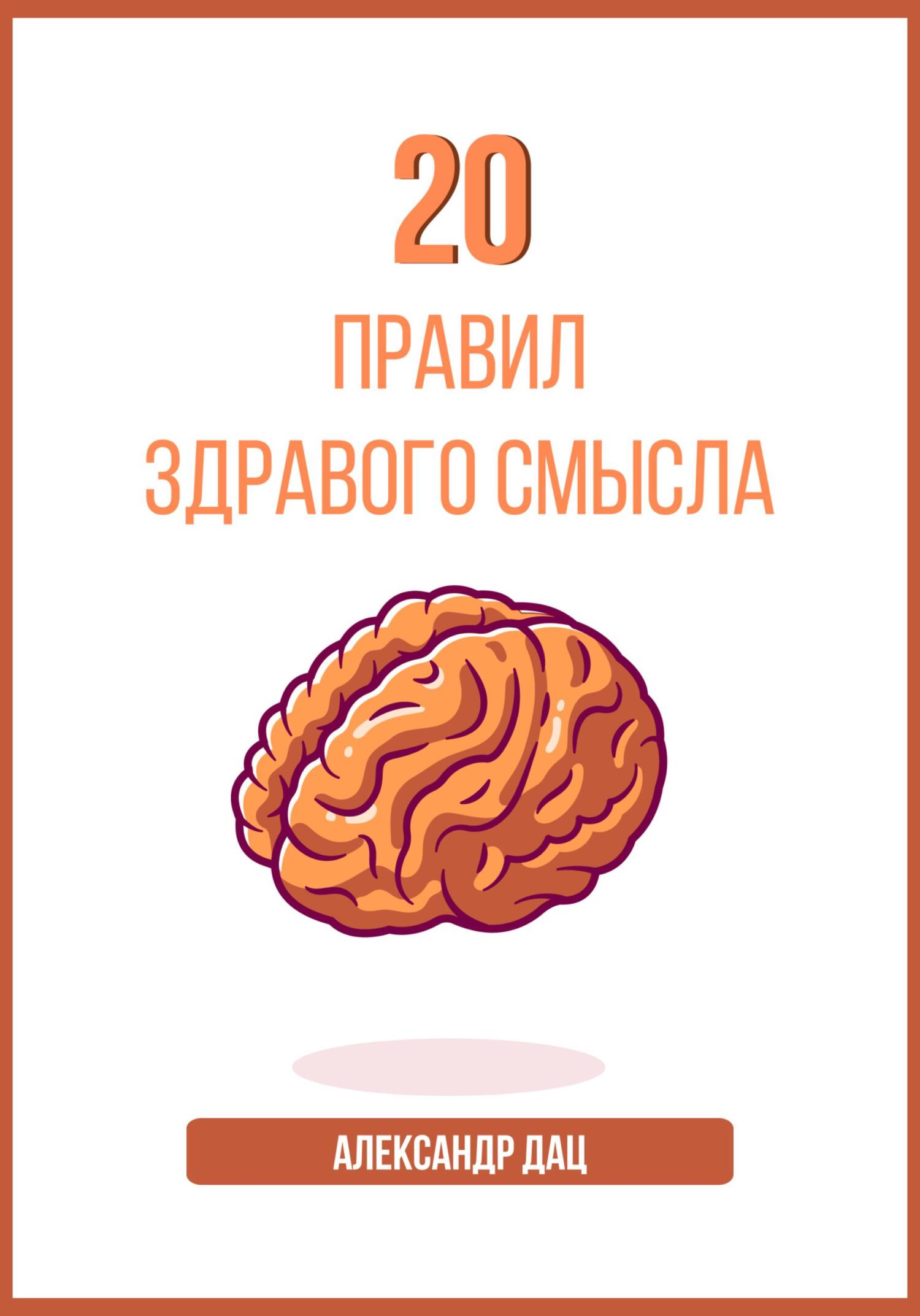 20 правил здравого смысла - Александр Дац