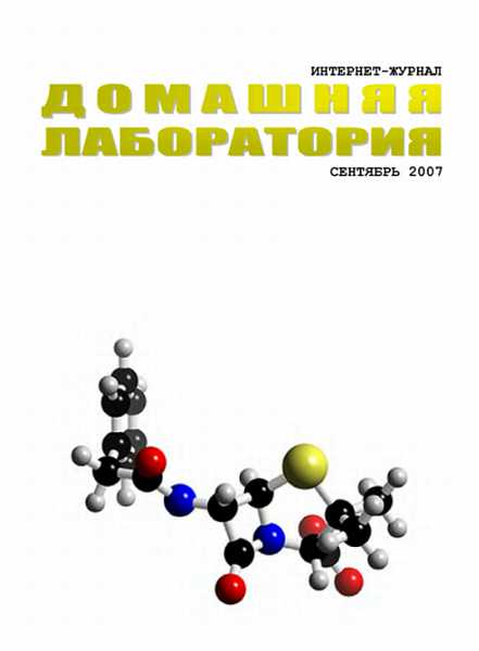 Интернет-журнал &quot;Домашняя лаборатория&quot;, 2007 №9 - Журнал «Домашняя лаборатория»