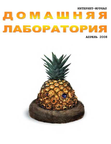 Интернет-журнал &quot;Домашняя лаборатория&quot;, 2008 №4 - Журнал «Домашняя лаборатория»